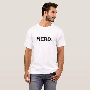 Le T-shirt nerd des hommes libres de gluten