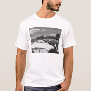 Le t-shirt parfait avec la plage d'Ipanema à Rio