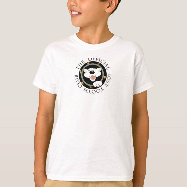 Le T-shirt perdu officiel de club de dent (Devant)