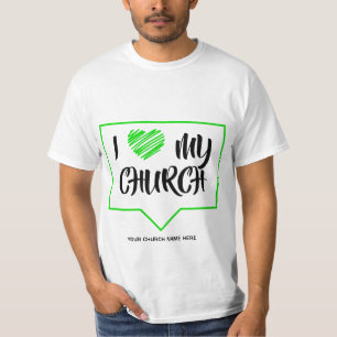 Le T-Shirt personnalisé d'église Heartbeat