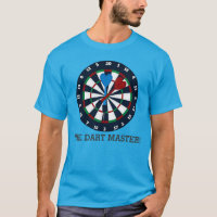 Le t-shirt pour hommes du maître de fléchettes