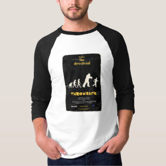 Le T-shirt raglan des hommes d'affiche d'énigme de
