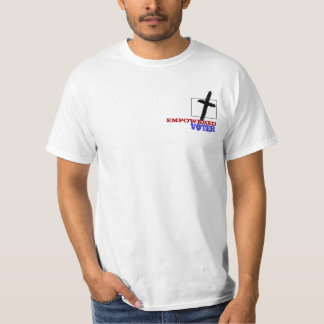 Le T-shirt religieux de liberté prient et votent