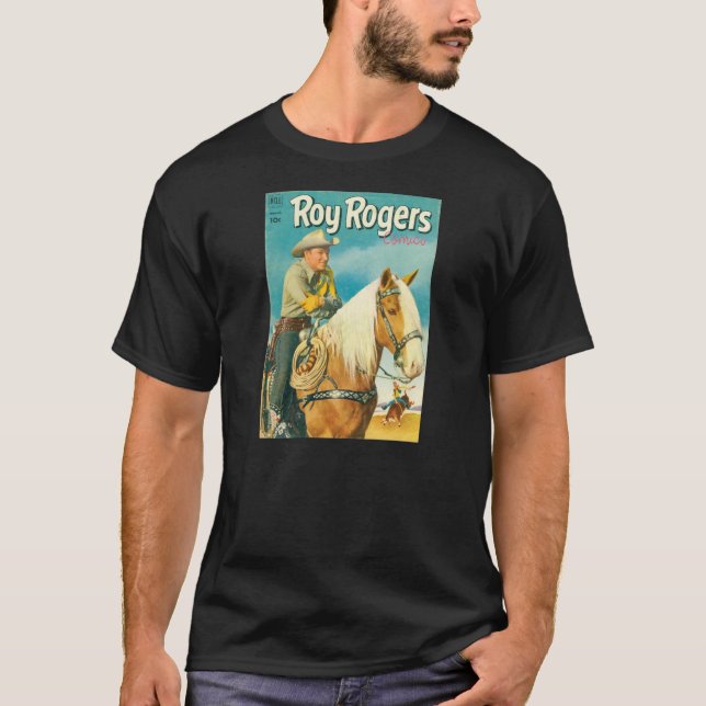 Le T-shirt ROY ROGERS et DÉCLENCHENT la couverture (Devant)
