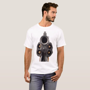 Le T-shirt spécial de revolver de grande police
