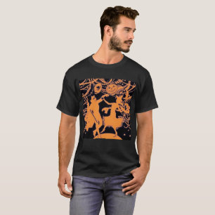 Le T-shirt vintage des hommes d'image de Halloween