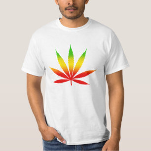 Le T-shirts de la Jamaïque Rasta de reggae des
