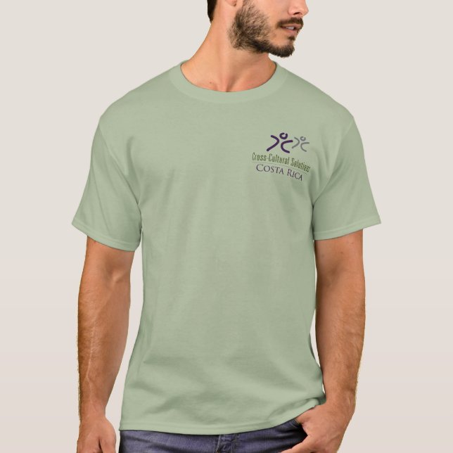 Le T-shirts des hommes de CCS Costa Rica (Devant)