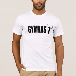 Le T-shirts des hommes de gymnaste