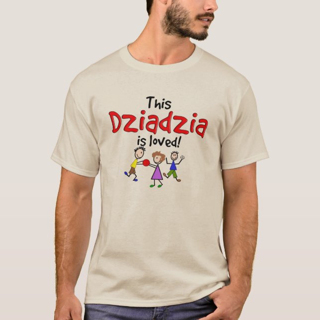 Le T-shirts première génération polonais Dziadzia (Devant)