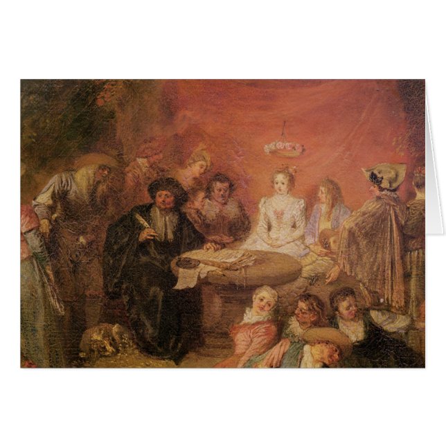 Le Tableau des jeunes mariés (Devant horizontal)