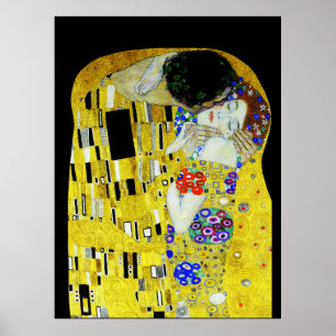 Le tableau Kiss de Gustav Klimt