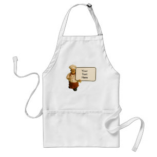 Le tablier du chef personnalisé