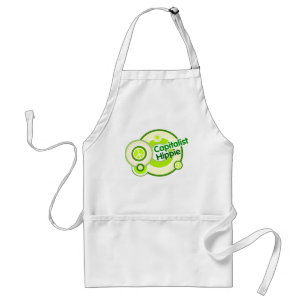 Le tablier hippie du chef capitaliste