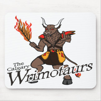 Le tapis de souris de Calgary Wrimotaurs