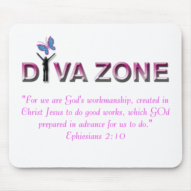 Le tapis de souris de la DIVA (Devant)