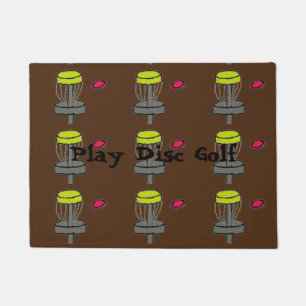 Le tapis d'entrée principale de golf de disque de