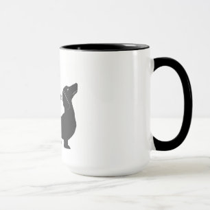 Le teckel "dîner de Chambre est prochaine" tasse