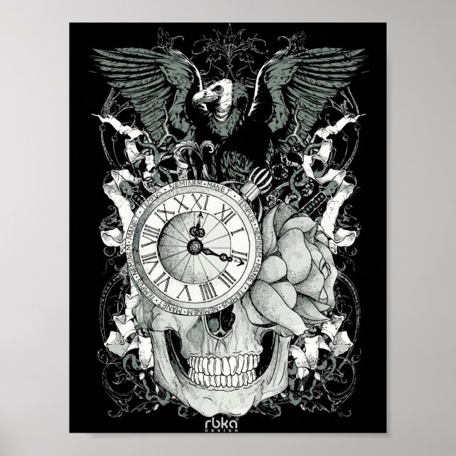 Le Temps Attend Pour Aucun Poster (Devant)