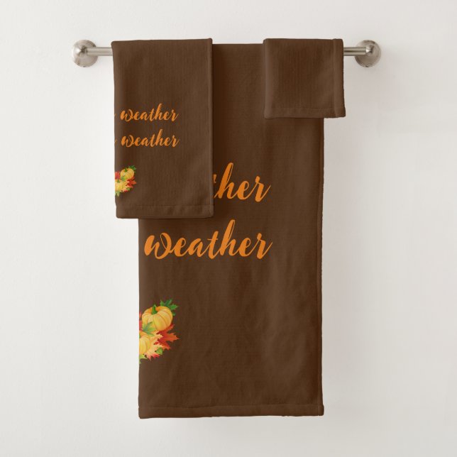Le temps doux est meilleur Météo Coussin d'automne (En situation)