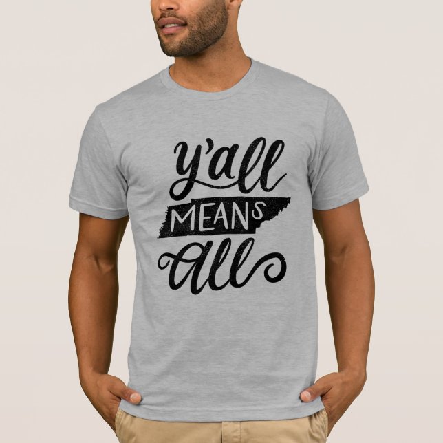 Le Tennessee "vous veut dire le T-shirt de tous (Devant)