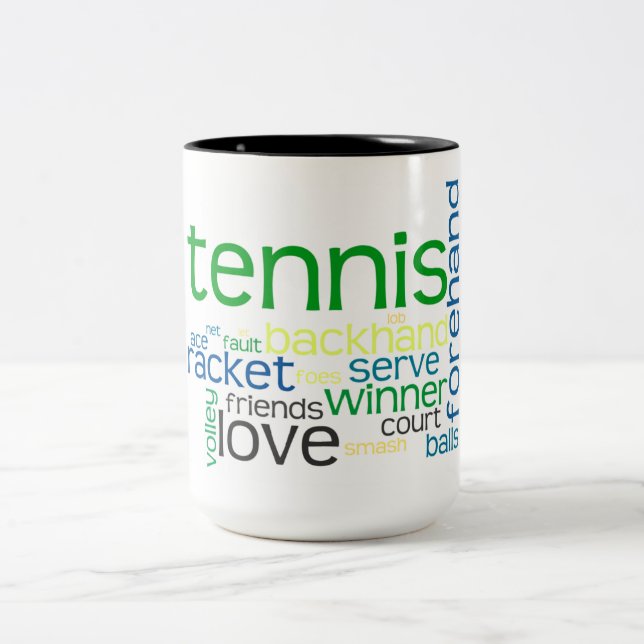 Le tennis nomme la tasse (Centre)