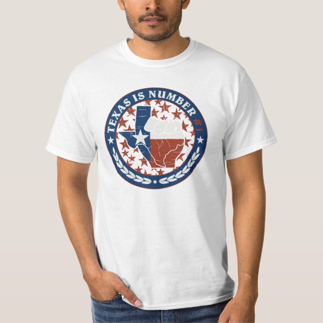 Le Texas est T-shirt du numéro un (Devant)