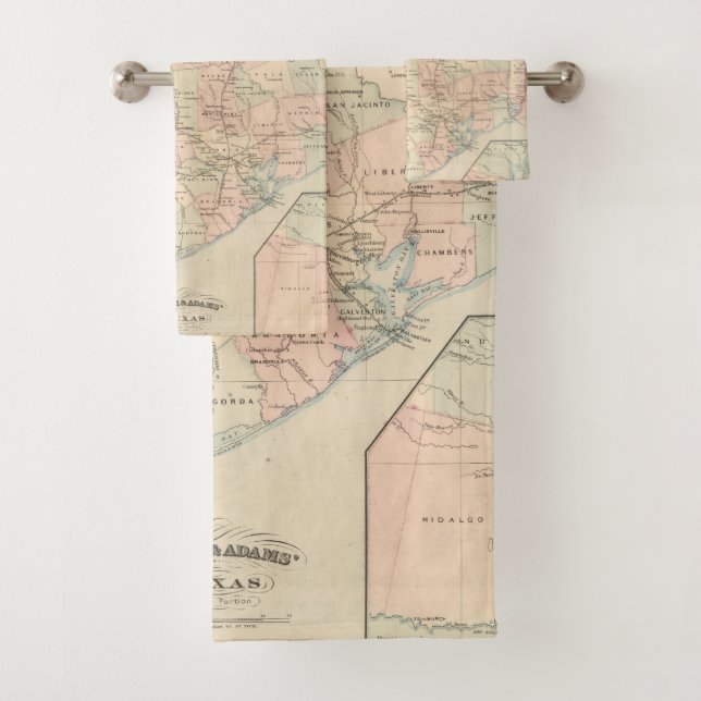 Le Texas, partie orientale (En situation)