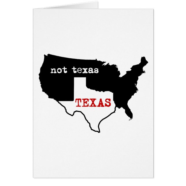 Le Texas/pas le Texas (Devant)