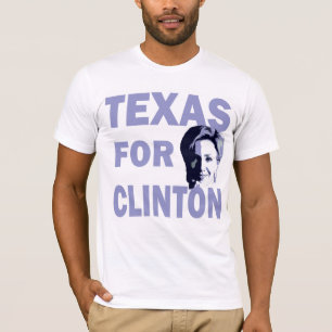 Le Texas pour le T-shirt de Hillary Clinton