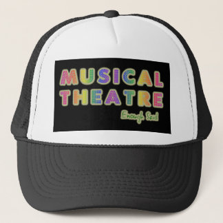 Le théâtre musical assez a indiqué le casquette