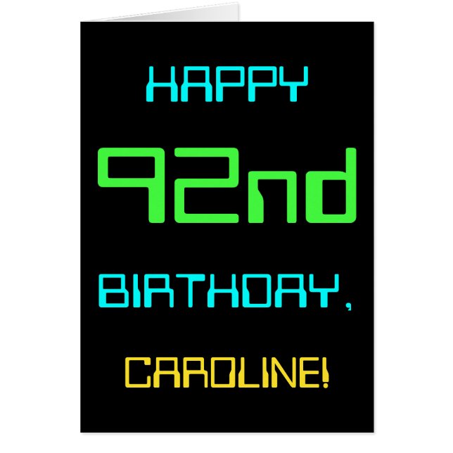 Le thème de l'informatique numérique amusante 92e  (Devant)