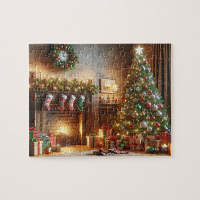 Le thème de Noël puzzle puzzle (Horizontal)