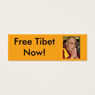 Le Thibet libre maintenant !
