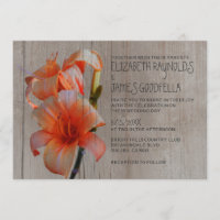 Le Tigre Rustique prête des invitations aux mariag