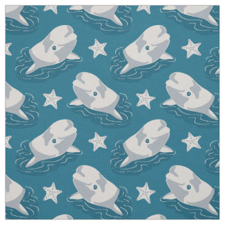 Le tissu de baleines de Beluga