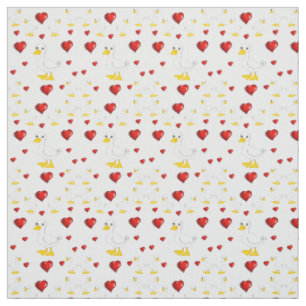 Le tissu de la Saint Valentin