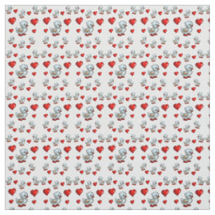 Le tissu de la Saint Valentin