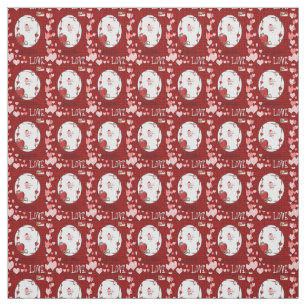 Le tissu de la Saint Valentin