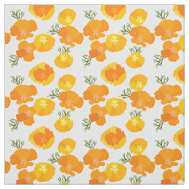 Le tissu Motif des pavots.