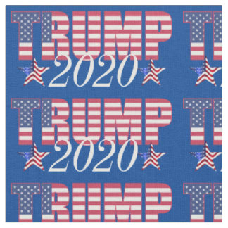 Le tissu Motif du président Trump 2020