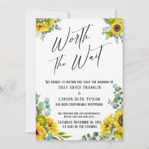 Le tournesol Eucalyptus vaut la carte de Mariage d