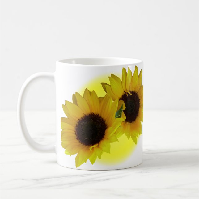 Le tournesol met en forme de tasse les tasses (Gauche)