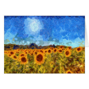 Le tournesol met en place Van Gogh