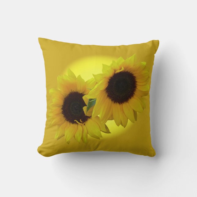 Le tournesol repose les coussins et le décor (Recto)