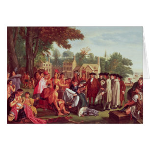 Le Traité de William Penn avec les Indiens en 1683