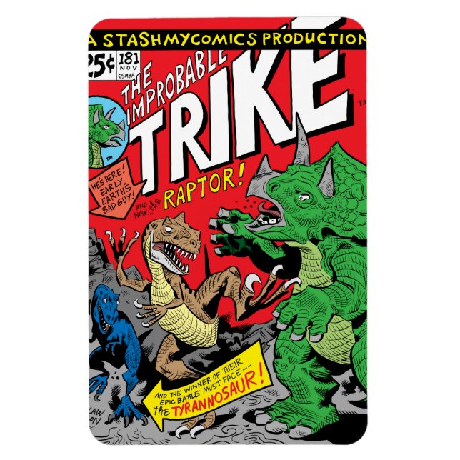 Le trike improbable de Jim Lawson Magnet (Vertical)