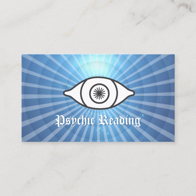 Le troisième regard Psychique Lecture Carte de vis (Devant)