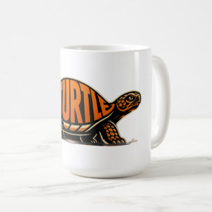 Le Turtle Schildkröten-Shirt Kaffeetasse