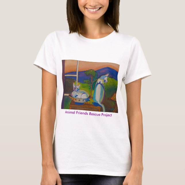 Le Twevils - rosâtre et T-shirt de Bleu (Devant)